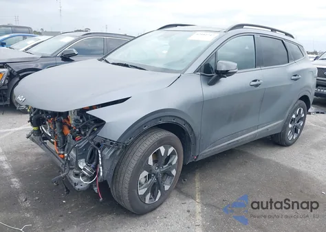 2023 Kia Sportage Plug-In Hybrid X-Line from USA, damaged, VIN KNDPYDAH1P7084060
